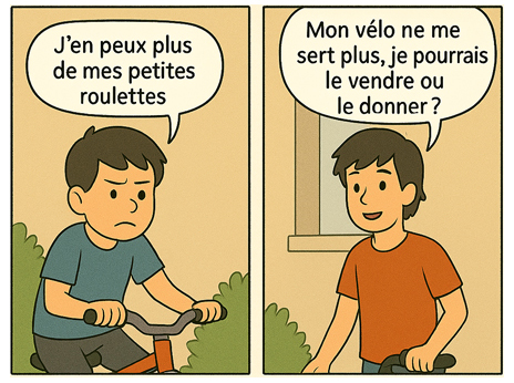 Vente et don